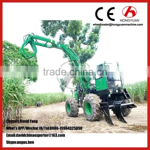 Factory Hot Sale Wheel Sugar Cane Loader for Sale thumbnail-5