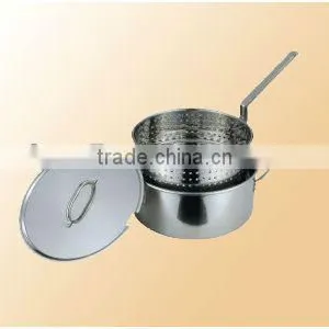 Stainless Steel Fish and Chips Pot Or Pail thumbnail-1