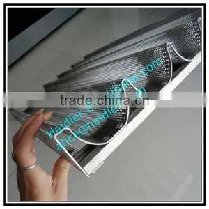 Aluminum Alloy Perforated 5 Grooves Teflon French Baking Pan/french Baguette Tray for Oven thumbnail-4