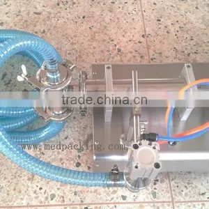 10-300ml Single Head Liquid Softdrink Pneumatic Filling Machine thumbnail-3