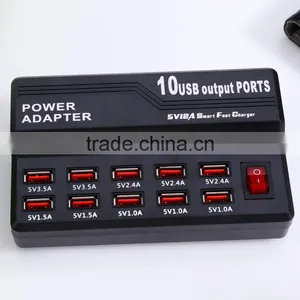 USB FAST CHARGER PORTABLE USB CHARGER MULTI-PORT USB CHARGER thumbnail-1