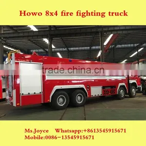 Howo 8x4 25ton Big Water Foam Fire Trucks For Sale thumbnail-1