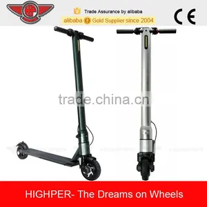 Adult Use Folding Alloy 250W 2 Wheels Li-ion Standing Electric Scooter thumbnail-1