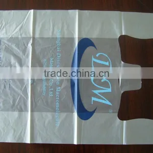 Printed T-shirt Bag With Good Quality for Shopping thumbnail-2