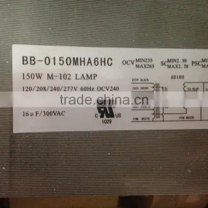 UL Listed Aluminum Wire Coil 120V 208V 240V 277V 347V 60hz Multi Tap Mode MH HX-HPF Metal Halide HID Magnetic Ballast Kits thumbnail-3