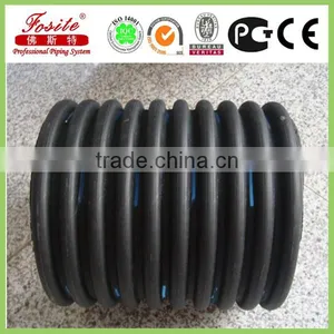 HDPE Perforated Corrugated Pipe High Quality Good Price Large Diameter thumbnail-1