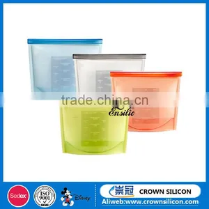 Silicone Fresh-Keeping Bag,Silicone Food Container,Silicone Food Freezer Bags thumbnail-1