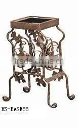 Trade Assurance Antique Cast Iron Urn Base Garden Flower Pot Base for Sale thumbnail-5
