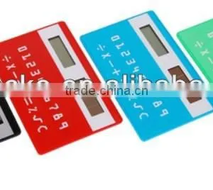 Mini Ultra-thin Card Calculator thumbnail-1