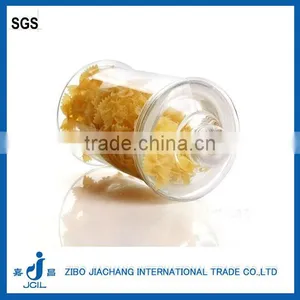 Clear Cylinder Airtight Glass Sweetmeat Jars With Glass Lid thumbnail-1