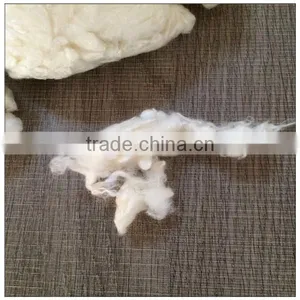 Flame Retardant Feature and Raw White Viscose Rayon Staple Fiber 1.2D*38mm thumbnail-1