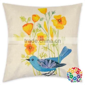 Decorative Pillowcase Cotton Linen Home Cushion Cover Throw Sofa Bed Car Pillows thumbnail-5