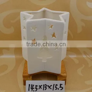 Factory Direct Christmas Ceramic Tealight Candle Holder for Supply thumbnail-1