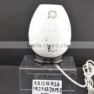 Factory Direct Ceramic Electric Oil Burner With Lamp and Fragrance Function thumbnail-1