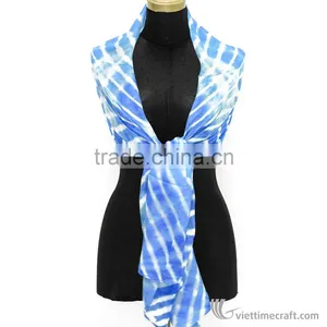 Colorful Scarves Made From Natural Silk in Vietnam, 80cm*180cm, Light and Warm thumbnail-2