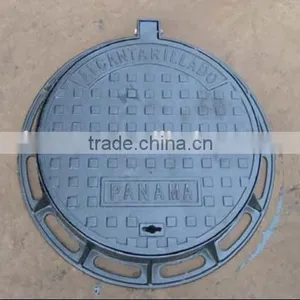 Cast Iron Manhole Cover With Frames Aluminum Manhole Cover Manhole Cover for Sale thumbnail-1