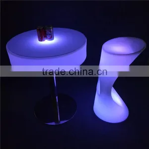 Beautiful Decoration Fashionable PE Material LED Light Bar Table With CE RoHS SGS Certificates thumbnail-2