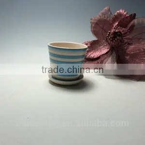 Round Design Ceramic Decorative Flower Pots,Flower Planter thumbnail-3