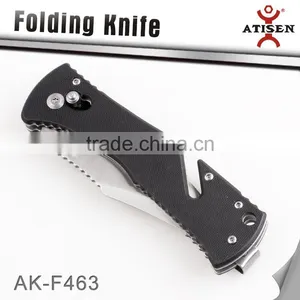 Hot Sale Hunting Folding Knife G10 Handle 3Cr13 Blade Tactical Camping Knives EDC Hand Tool thumbnail-3
