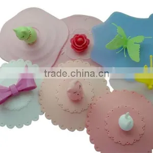Rubber Cover for Mug Silicone Drinking Glass Lid thumbnail-6