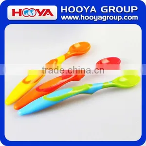 BPA Free Colored Plastic Baby Spoons thumbnail-1