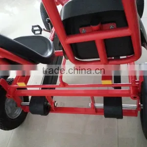 Hot Sell Fashion Family Two Person Pedal Car, Four Wheel Surrey Bike F2150 thumbnail-3