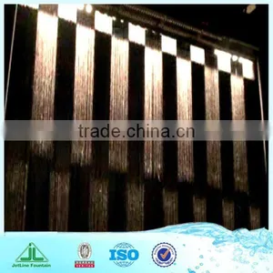 Glass Water Wall Fountain, With Digital Logo or Light thumbnail-1