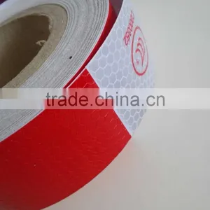 Customized Adhesive PVC Warning Tape Plastic Light Reflective Tape thumbnail-1