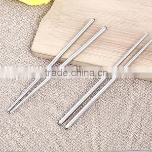 Bulk Wholesale Stainless Steel Chopsticks Tableware thumbnail-3