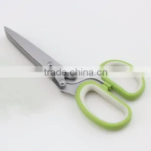 Hot Sale Stainless Steel 5 Blades Herb Scissors thumbnail-1