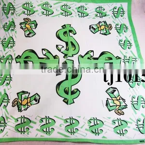 China Factory Manufacturing Black Skull Bandana With Printed Spider and Web thumbnail-3