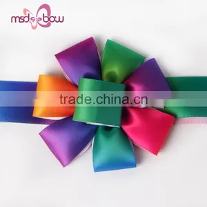 China Personalized Pre Made Flower Satin Ribbon Bow for Gift thumbnail-3