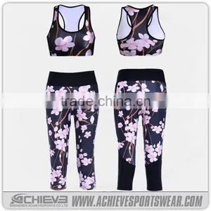 Wholesale Breathable Spandex Women Yoga Sports Pants, Fitness Sportswear thumbnail-1