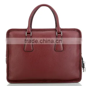 2017 New Models Brand Handbag Men's Genuine Leather Handbag thumbnail-1