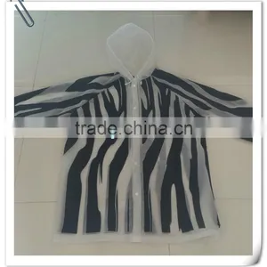 High Quality Waterproof 100% Adult EVA Impermeable Raincoat thumbnail-1
