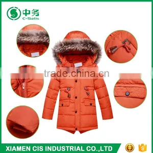 Custom High Quality Child Winter Coat Boy Coat Kid Coat thumbnail-4