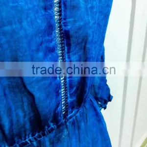 WOMEN KAFTAN BEACHWEAR URBAN SMART LADIES BLOUSE TOP SANDWASH thumbnail-2