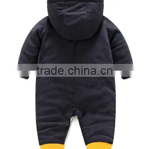 Customized Warm Polar Fleece Winter Baby Rompers Lovely Baby Rompers Wholesale 3-6 -9months Baby Rompers thumbnail-2