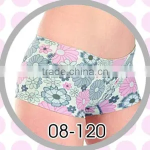 Printed Seamless Women Underwear Boy Short Panty thumbnail-1
