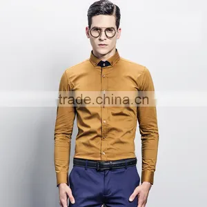 Fancy Lots Colours Slim Fit Shirts For Men Dress thumbnail-5