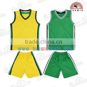 Cheap Custom Basketball Uniform Design 2016 Top Quality OEM thumbnail-1