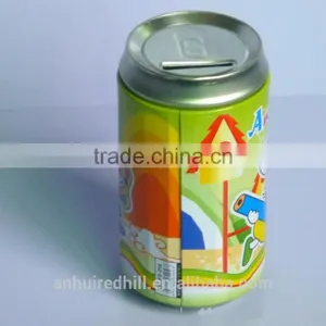 Wholesale Coke Cans Piggy Bank Coin Piggy Bank Metal Tin Can thumbnail-1