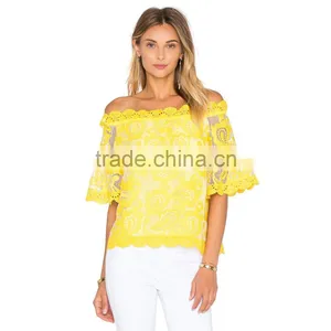 Latest Blouse New French Styles in Lace thumbnail-1