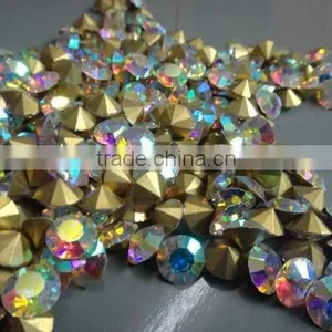 Loose Rectangle Rhinestones,Crystal Loose Point Back Rhinestone thumbnail-1