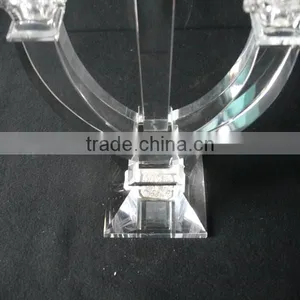 Hot Sale !!! Unique Crystal Candle Holder With Home Decration JKC-0006 thumbnail-6