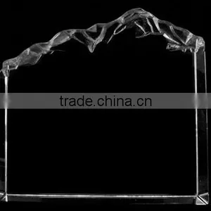 Wholesale Blank Crystal Iceberg Award /trophy For Souvenirs Office Decoration JKC-0116 thumbnail-1