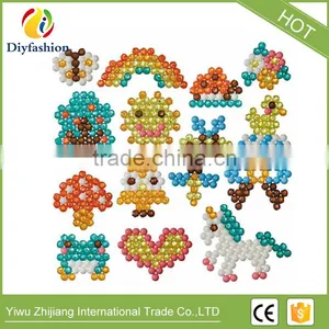 Diy Fashion 5mm Aqua Beads Pegboards Magic Educational Toys for Kids thumbnail-6
