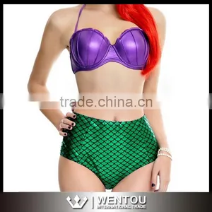 Sexy Fashion Mermaid High Twist Bikini thumbnail-1