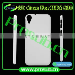 3d Sublimation Heat Transfer Blank Smartphone Case Cover Skin for Prosub-HTC 830 thumbnail-1