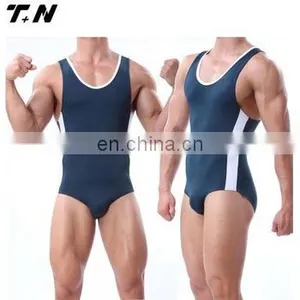 High Quality Sublimation Wrestling Wear Custom thumbnail-1